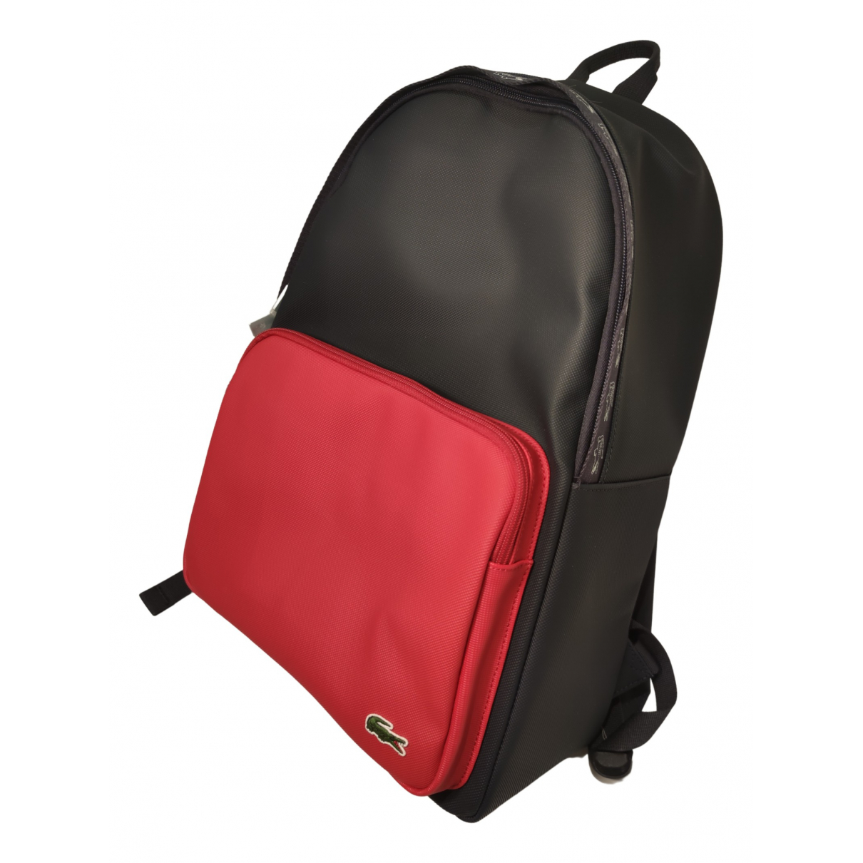 Cloth backpack Lacoste Navy in Cloth 